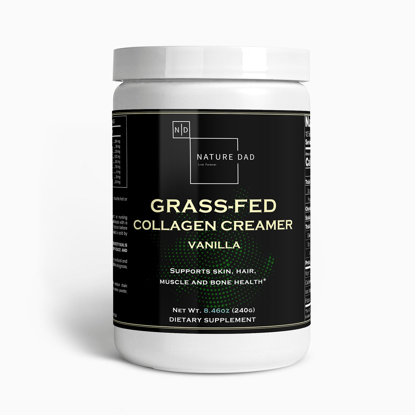 Grass-Fed Collagen Creamer (Vanilla)