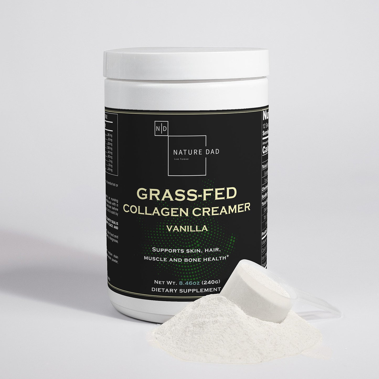 Grass-Fed Collagen Creamer (Vanilla)