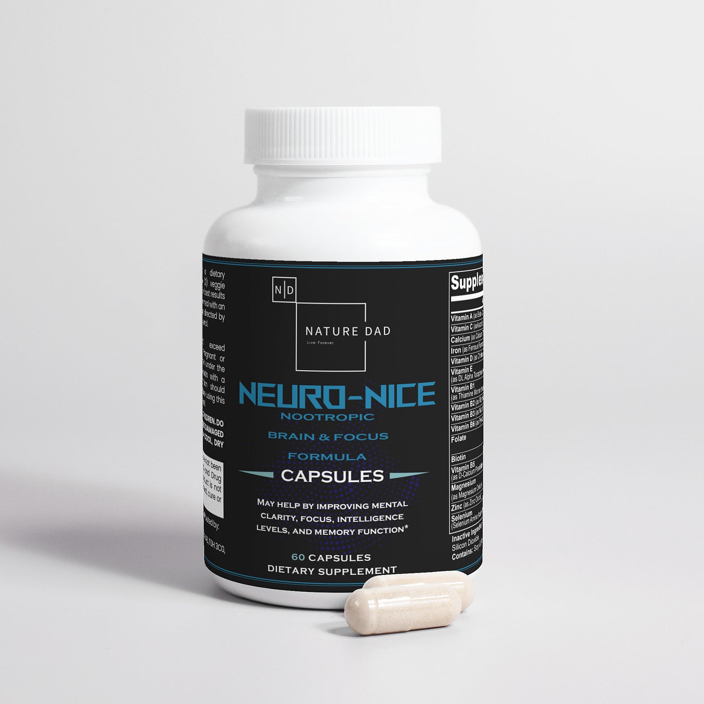 Neuro-Nice Nootropic Brain & Focus Formula