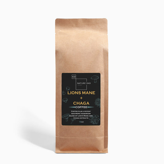 Lion’s Mane & Chaga Coffee 16oz