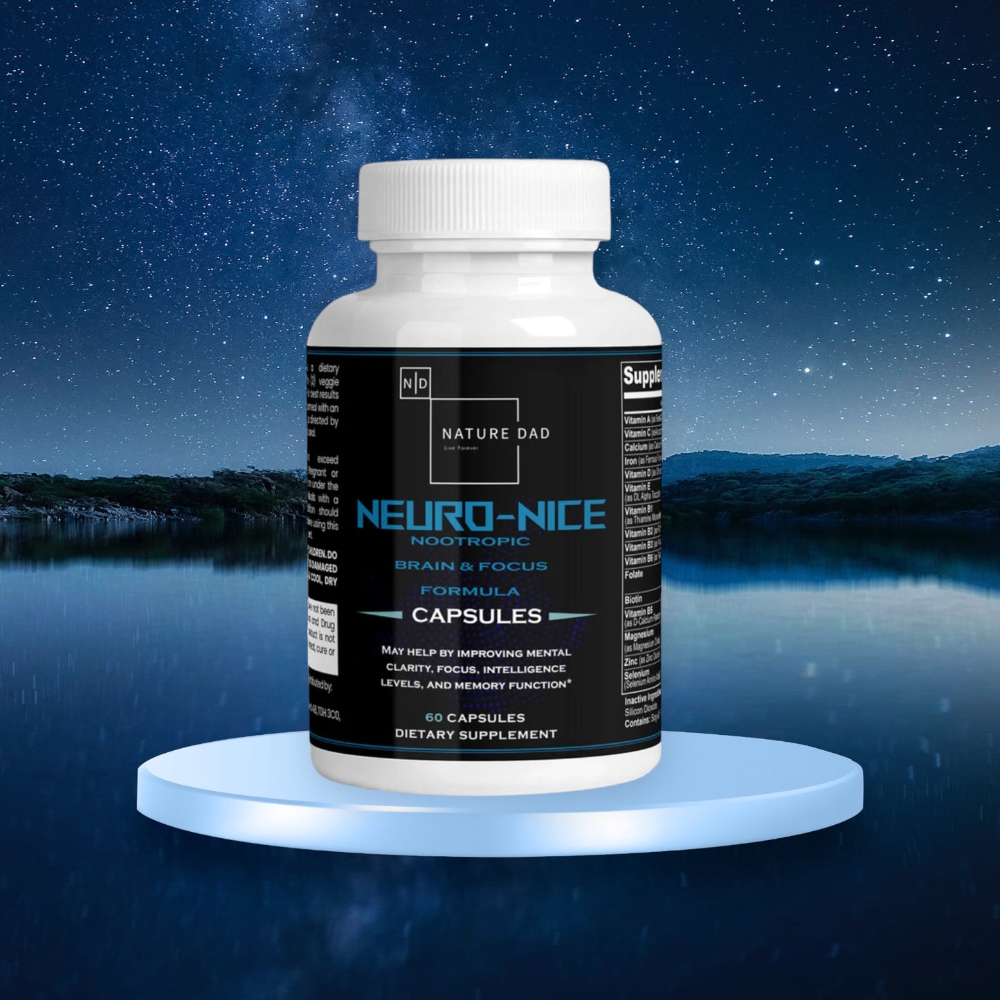 Neuro-Nice Nootropic Brain & Focus Formula