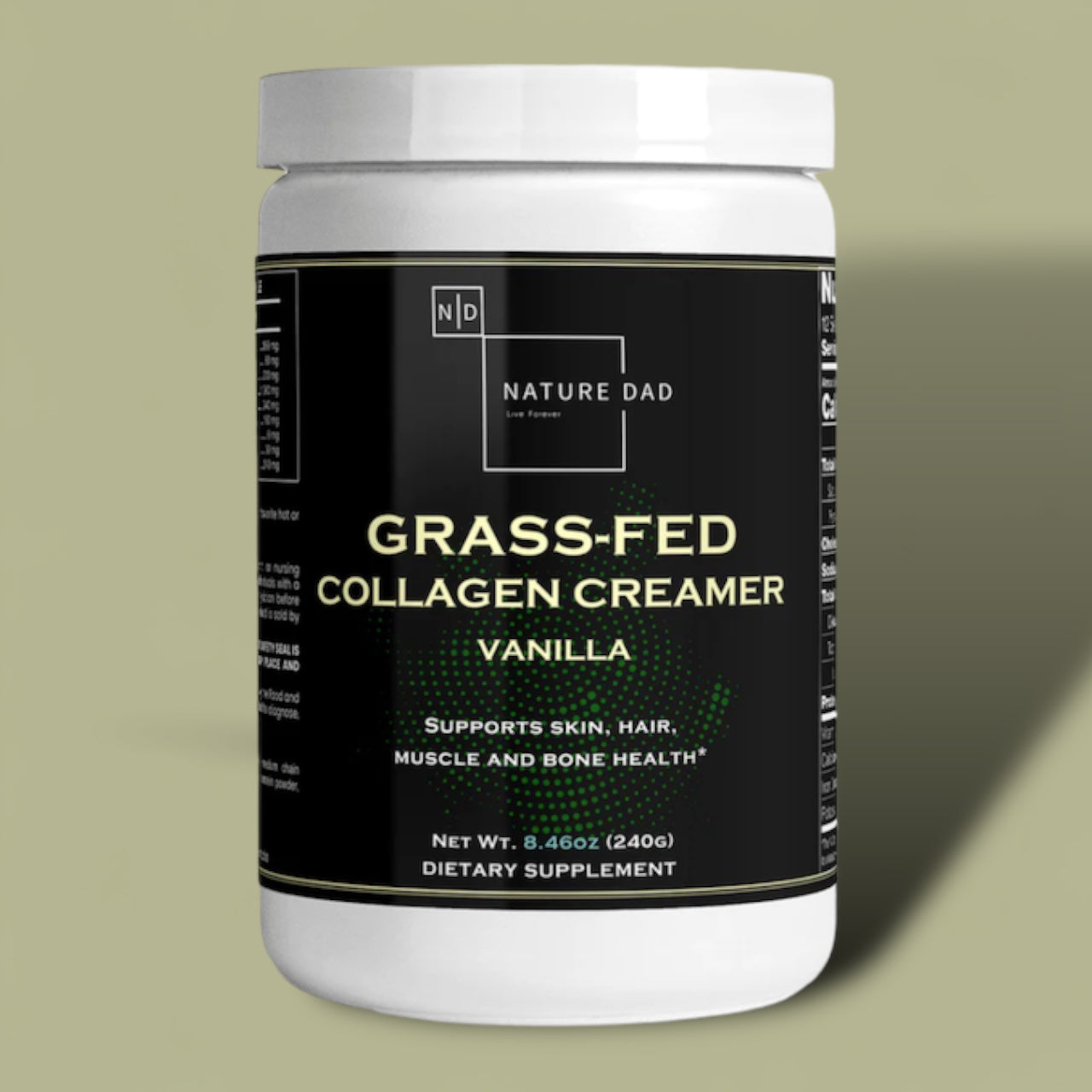 Grass-Fed Collagen Creamer (Vanilla)